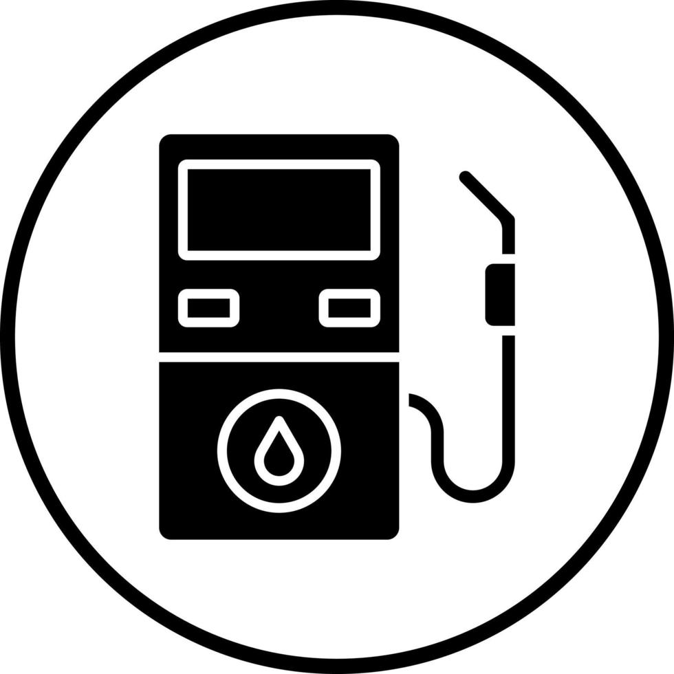 Benzin Vektor Symbol Stil
