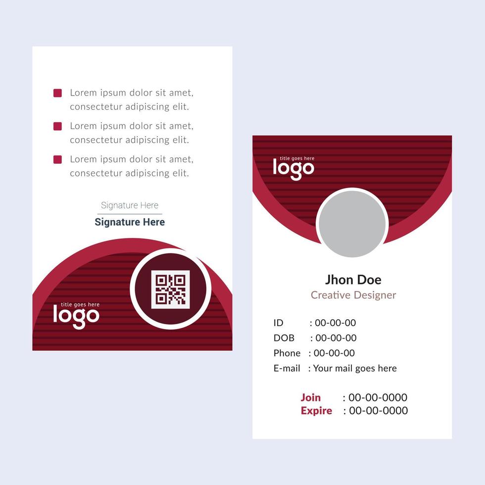 kreativ mallar företag kort. rödbrun företag kort. professionell och elegant abstrakt kort mallar perfekt för din företag och jobb titel. vektor design mallar. rena företag kort.