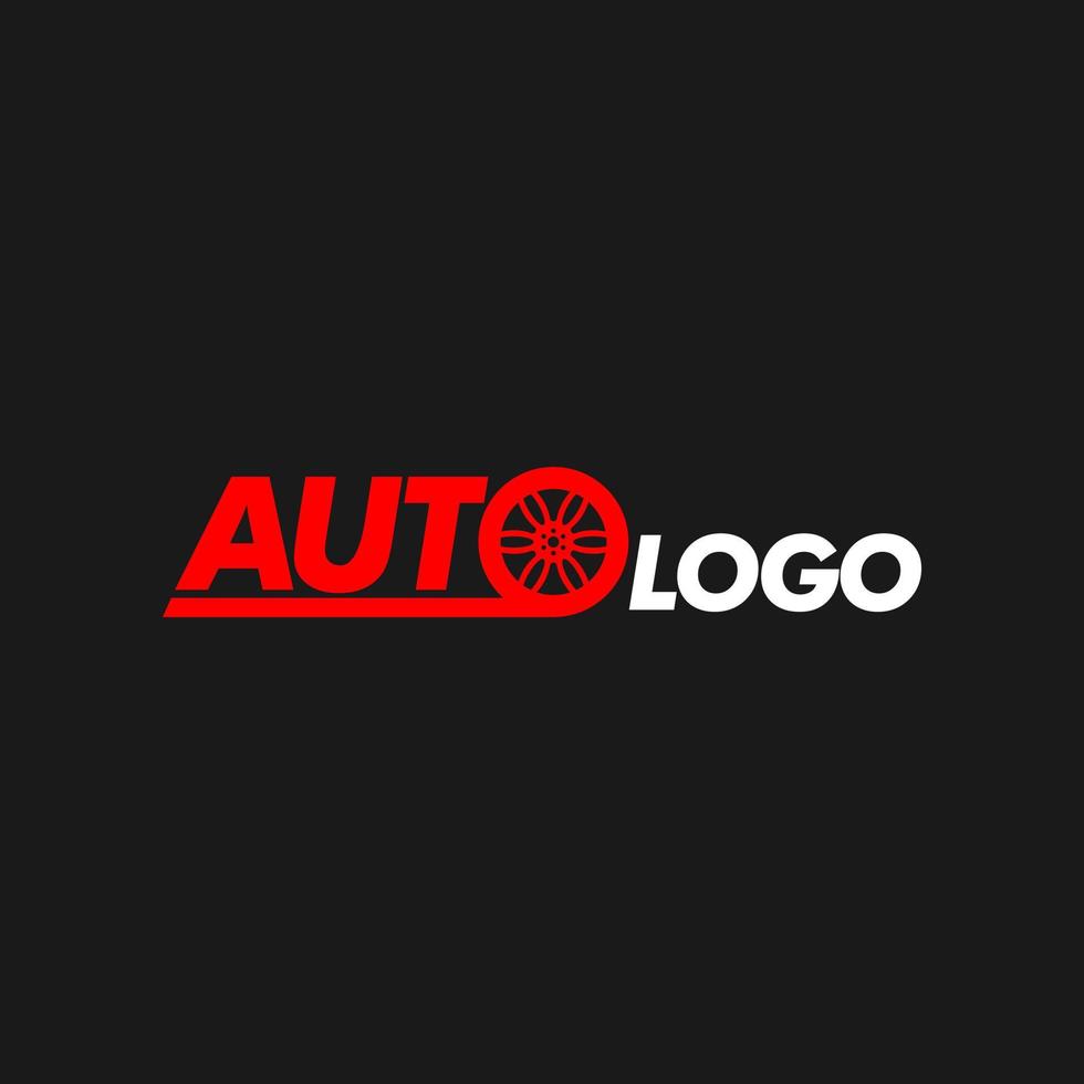 klassisch Stil Automobil Logo Konzept vektor