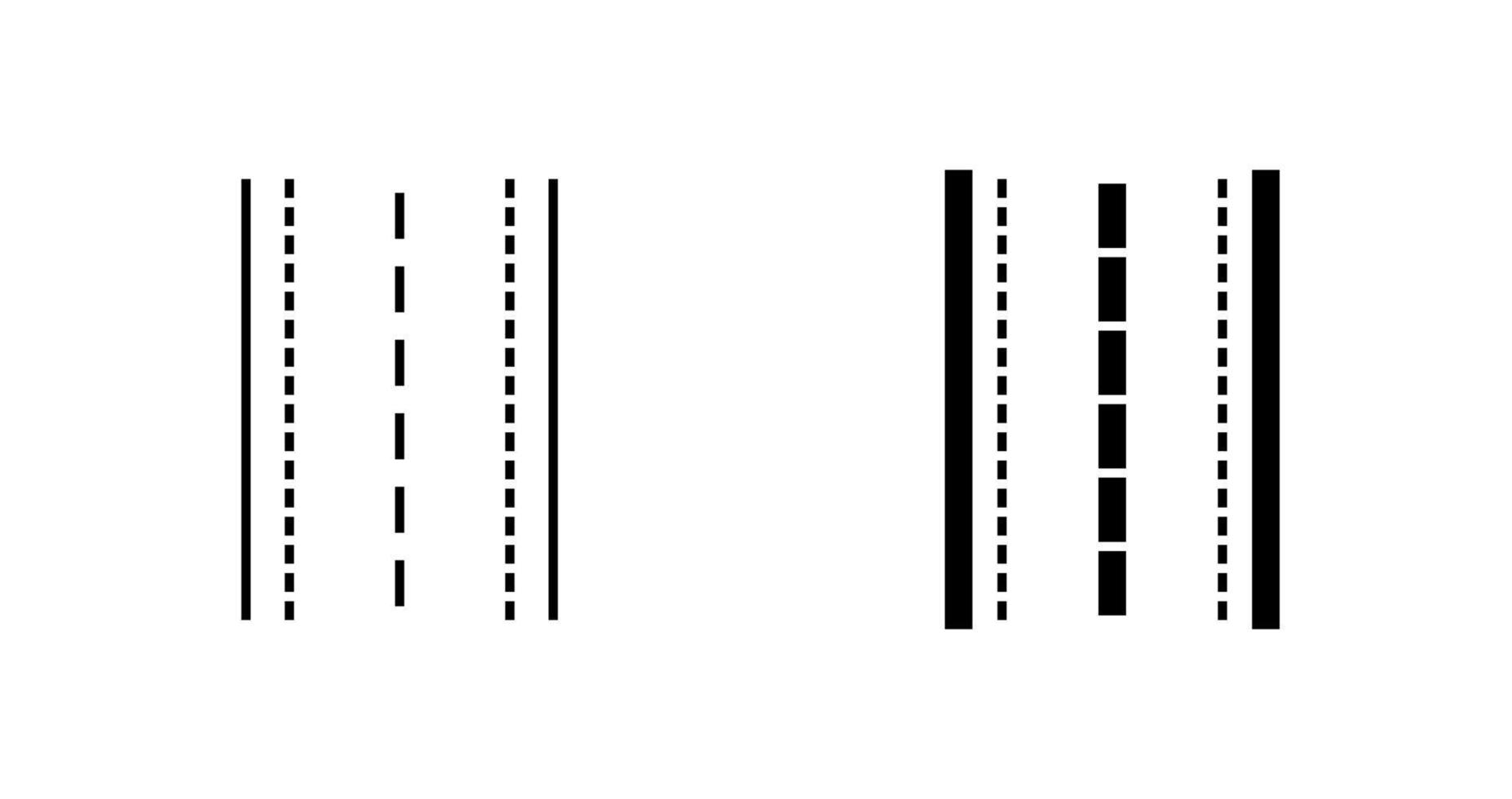 Landebahn-Vektorsymbol vektor