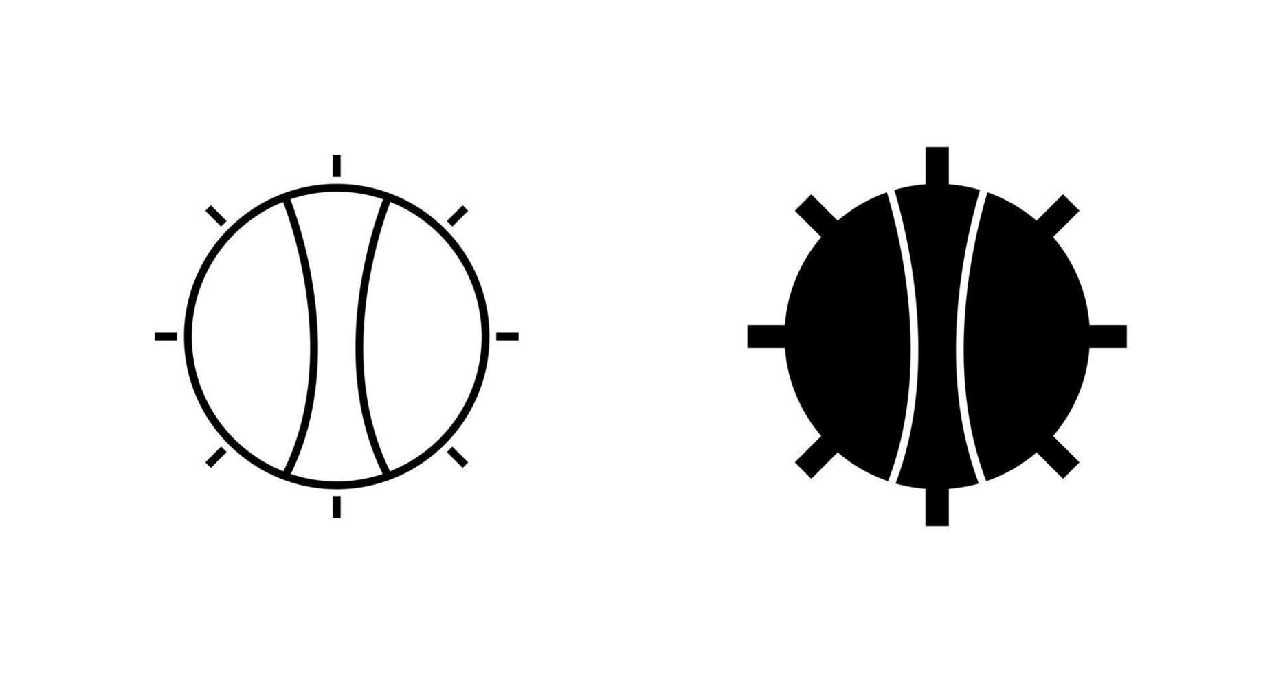 Temperaturregler-Vektorsymbol vektor