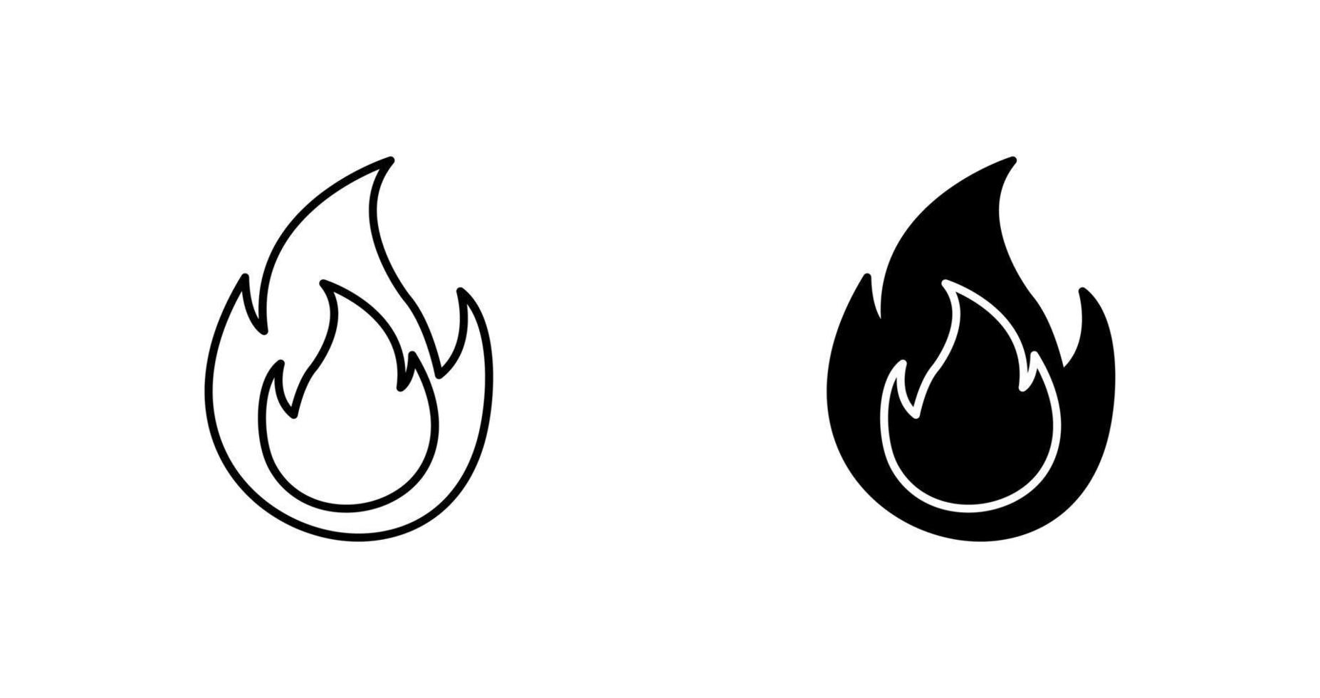 flamma vektor ikon