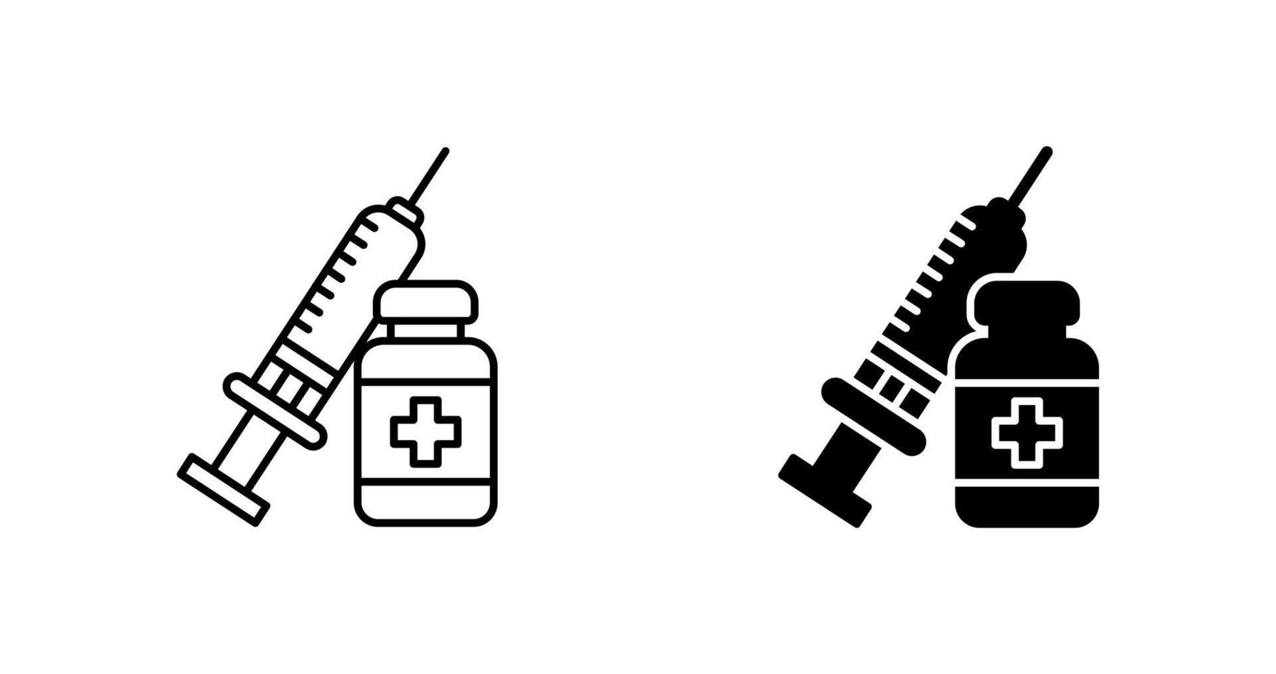 Impfstoff-Vektor-Symbol vektor