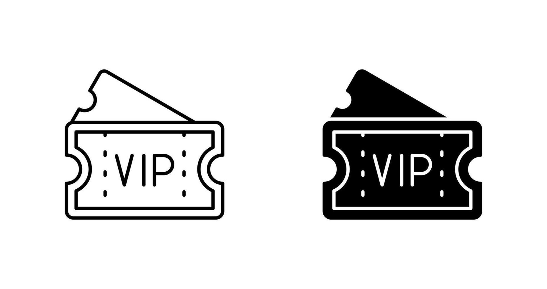 VIP-Privileg-Vektorsymbol vektor