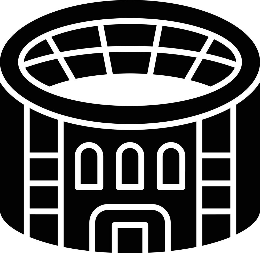 Vektor Design Stadion Symbol Stil