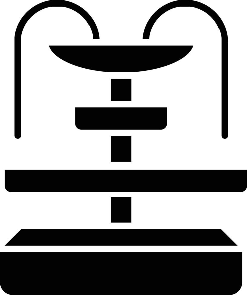 Vektor Design Brunnen Symbol Stil