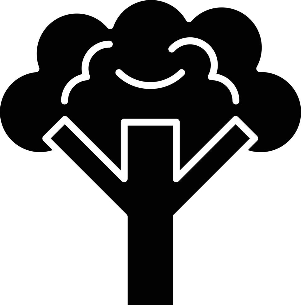 vektor design träd ikon stil