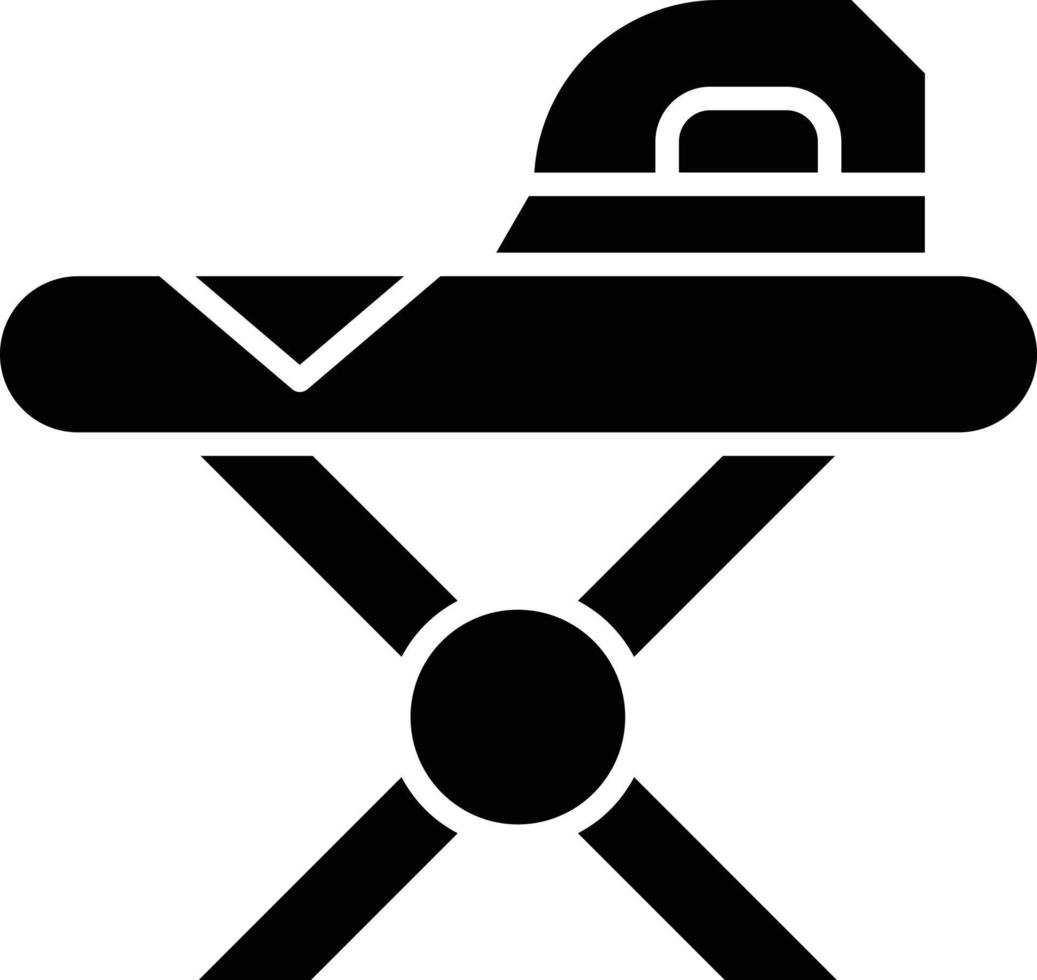 Vektor Design Eisen Tabelle Symbol Stil