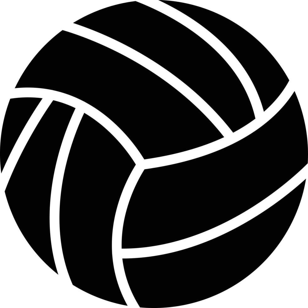 volleyboll vektor ikon stil