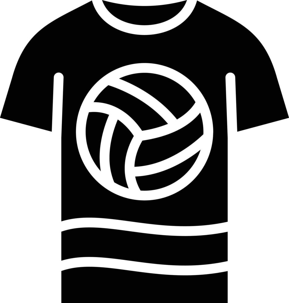 Sport Hemd Vektor Symbol Stil