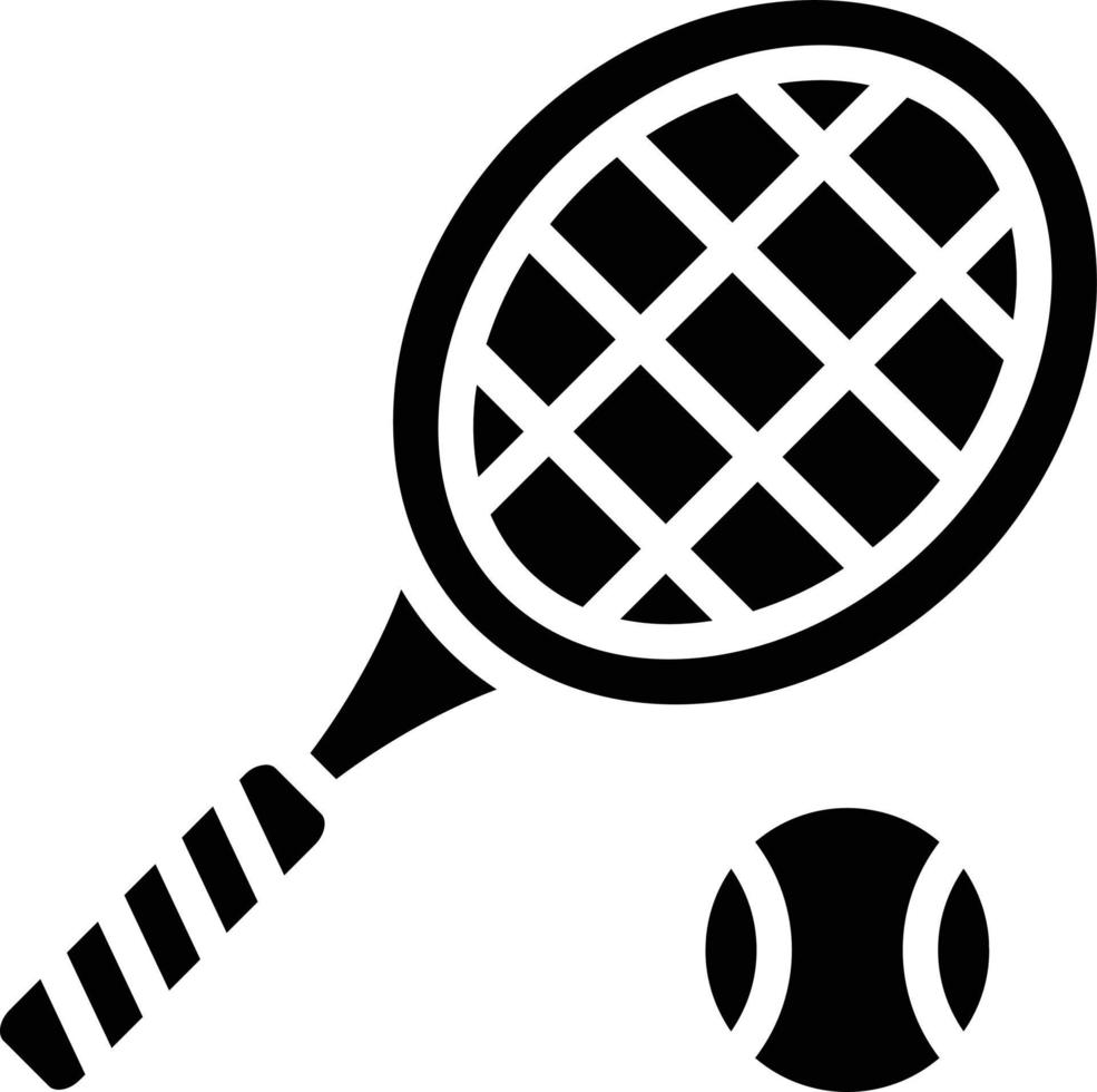 Tennis Vektor Symbol Stil