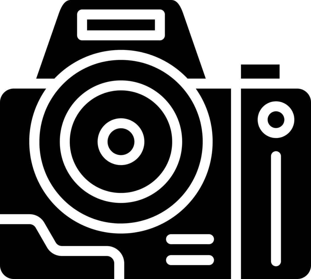 Avancerad kamera vektor ikon stil