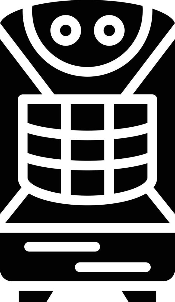 Luft Kühler Vektor Symbol Stil