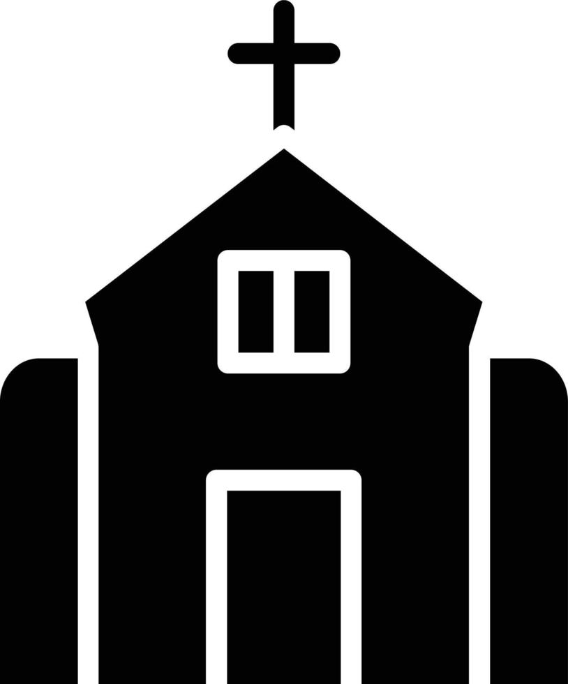 Kirche Vektor Symbol Stil