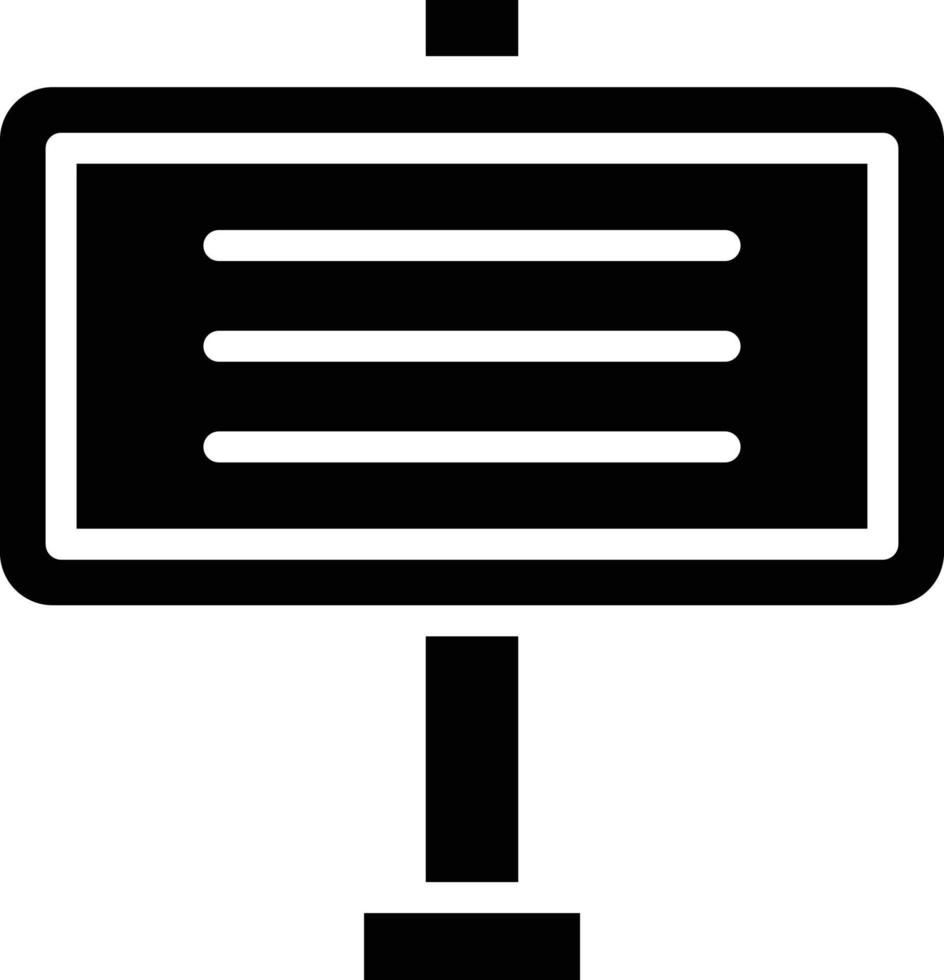 Schild Vektor Symbol Stil