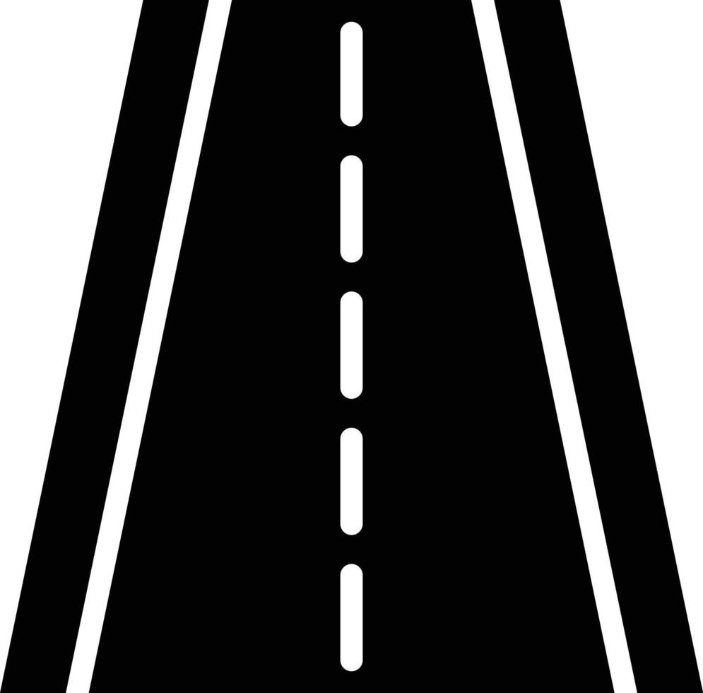 Autobahn Vektor Symbol Stil