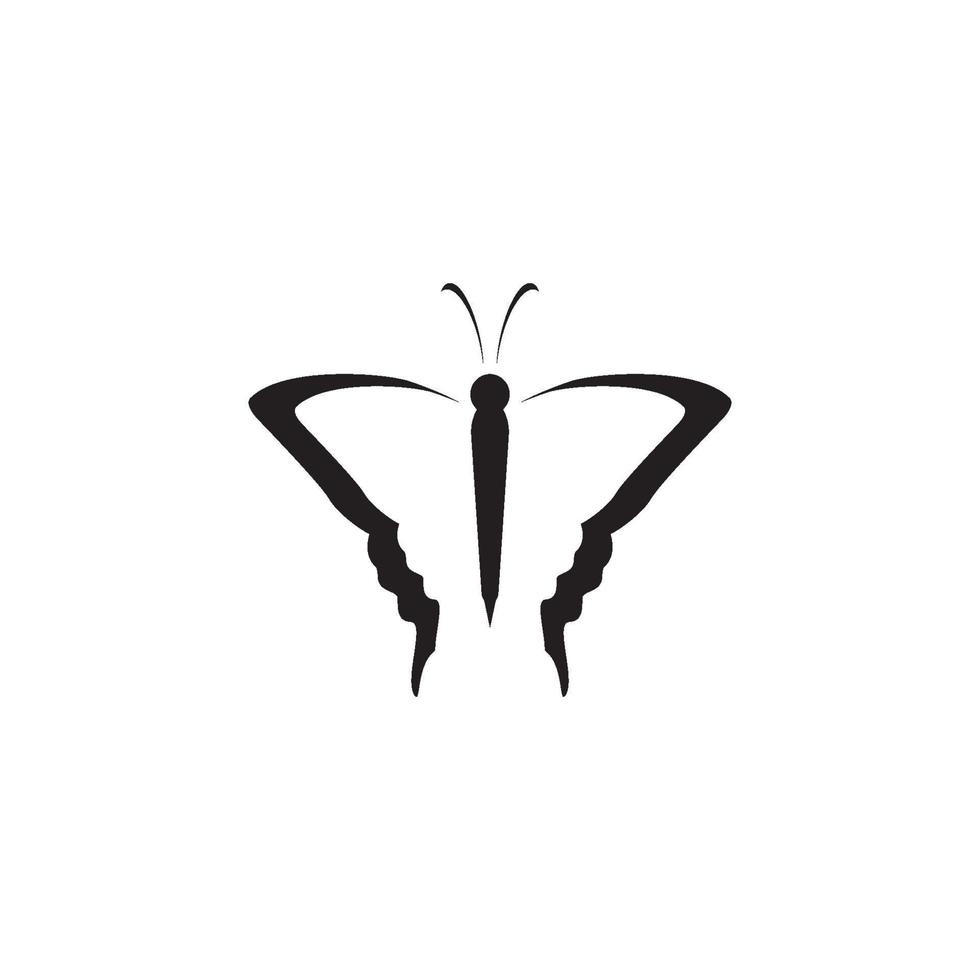 Schönheit Schmetterling Logo Vorlage Vektor Icon Design