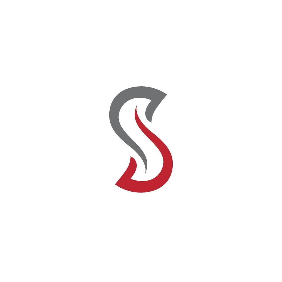 s Brief Logo, Volumen Symbol Design Vorlage Element vektor