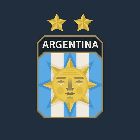 Argentina VM fotbollsignaler vektor