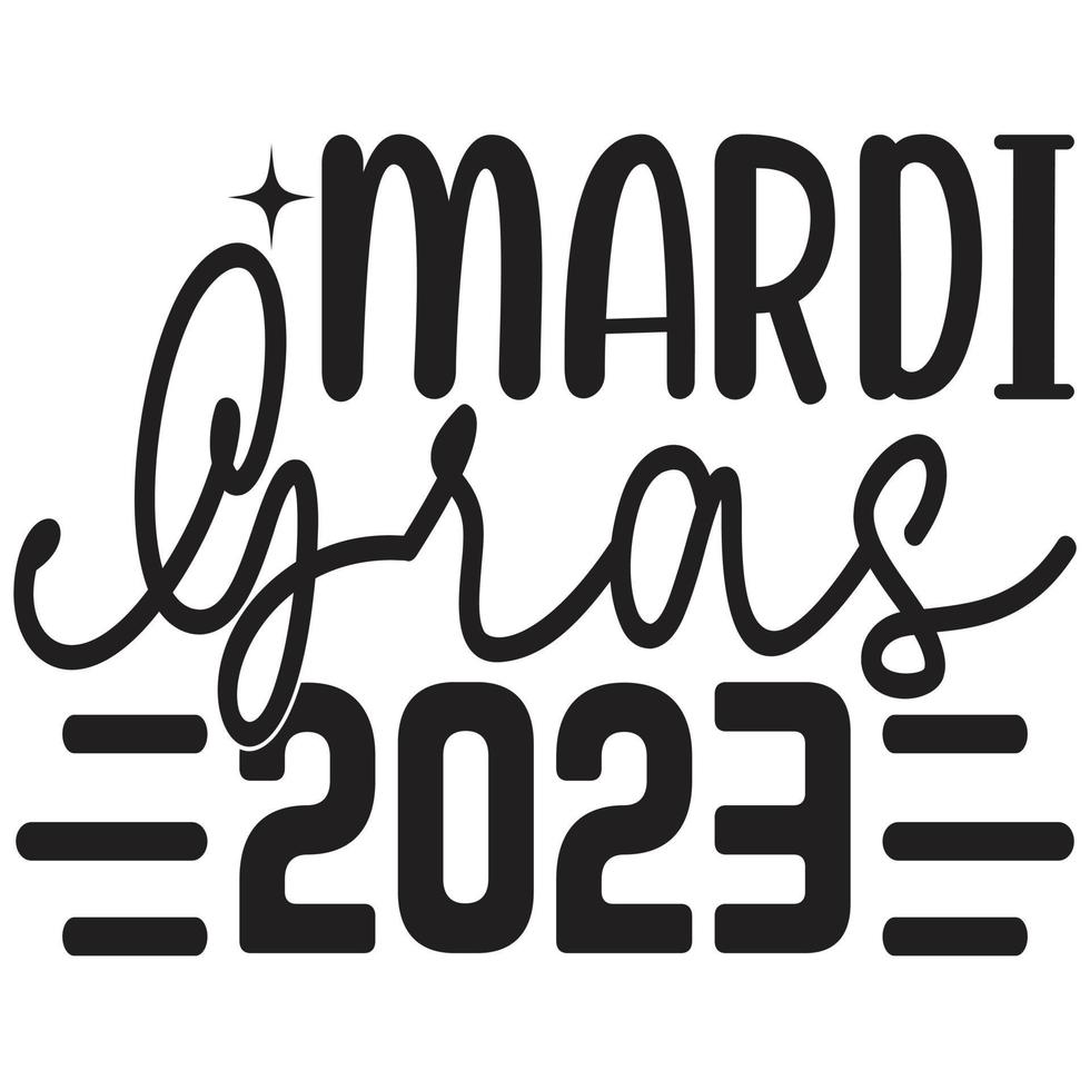 mardi gras 2023 vektor