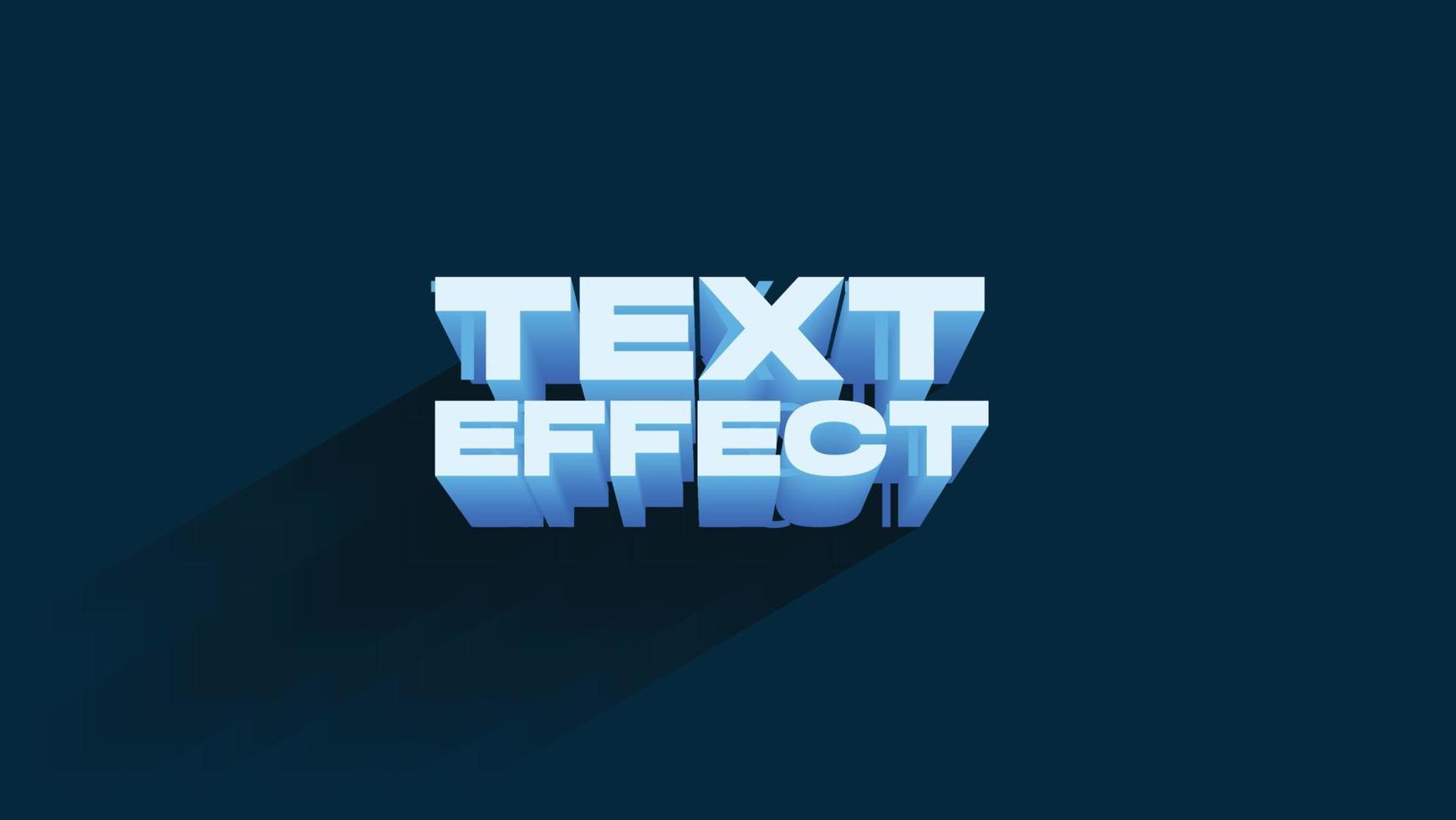 is text effekt redigerbar vektor redigerbar