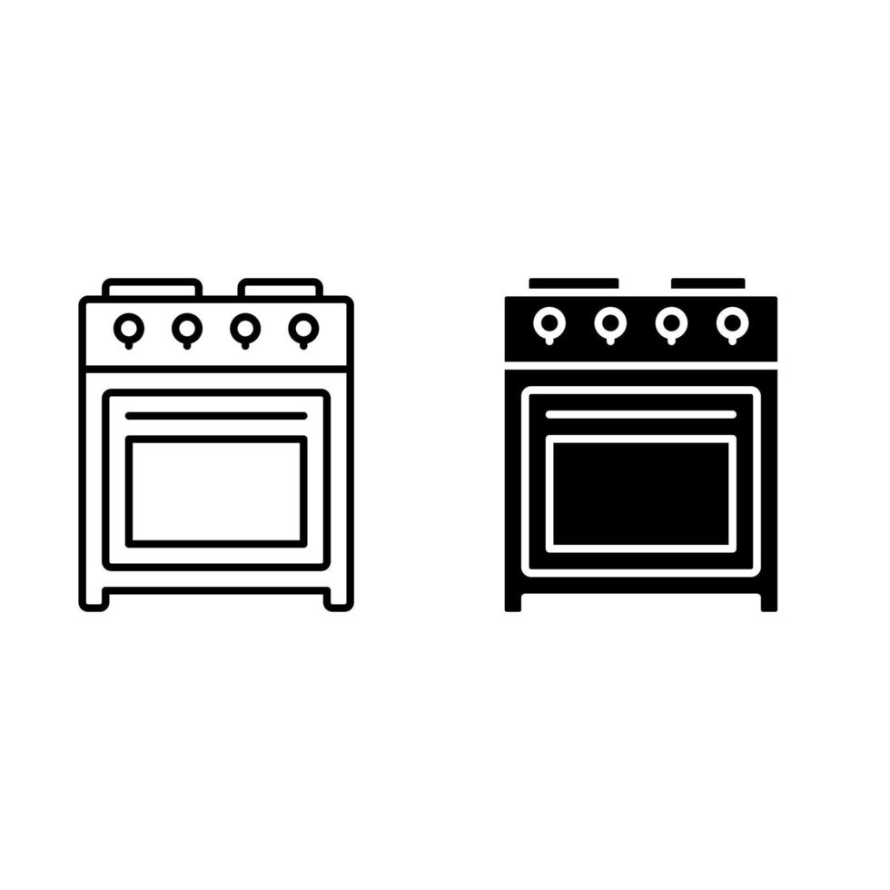 kök ikon vektor uppsättning. matlagning ikon vektor uppsättning. laga mat symbol.