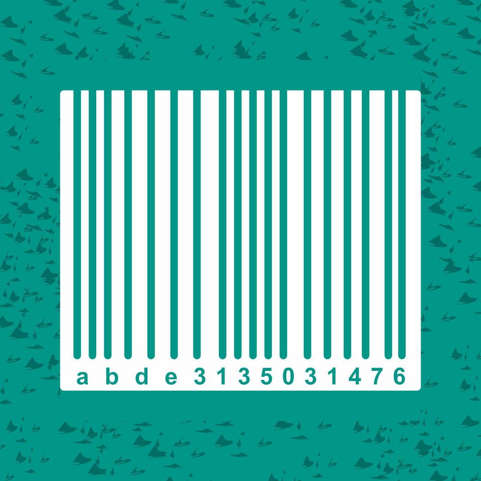 Barcode-Vektorsymbol vektor