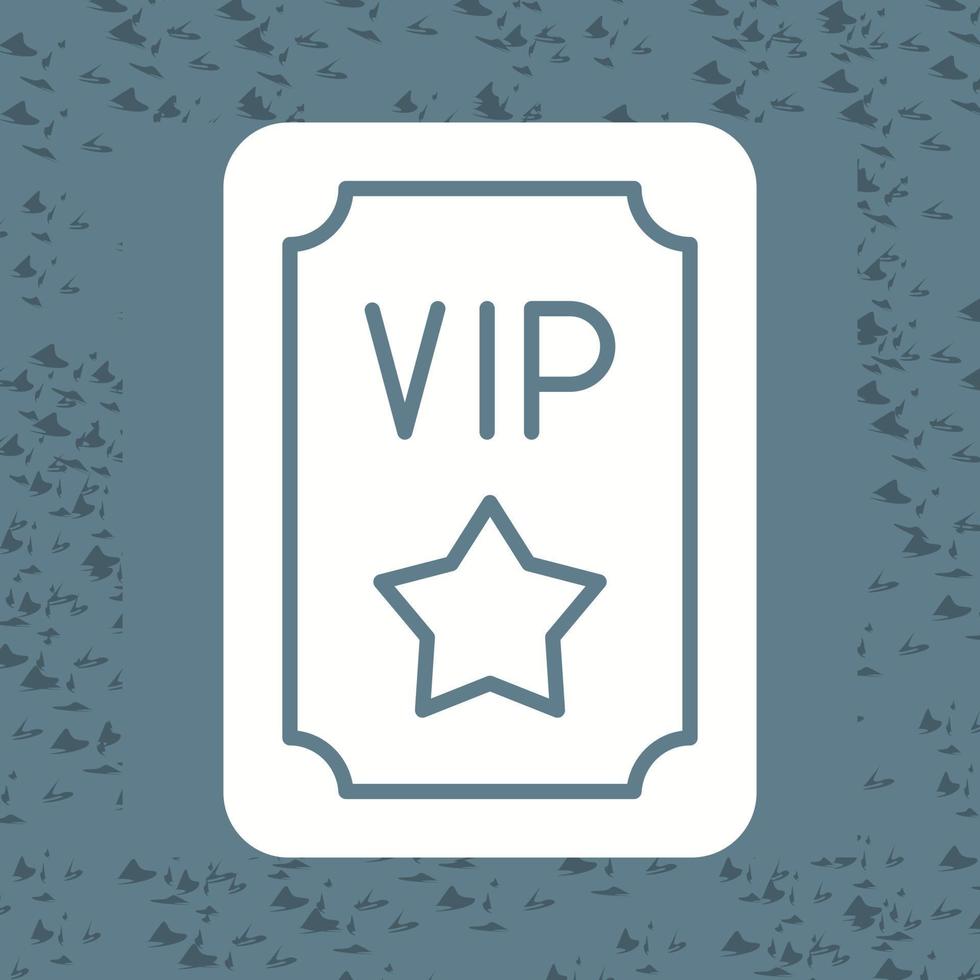 VIP-Pass-Vektor-Symbol vektor