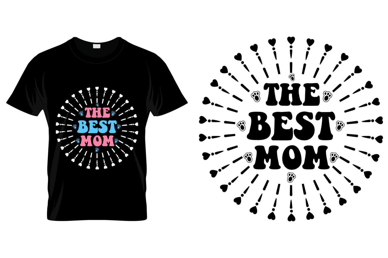 typografi mamma t-shirt design vektor mor dag citat