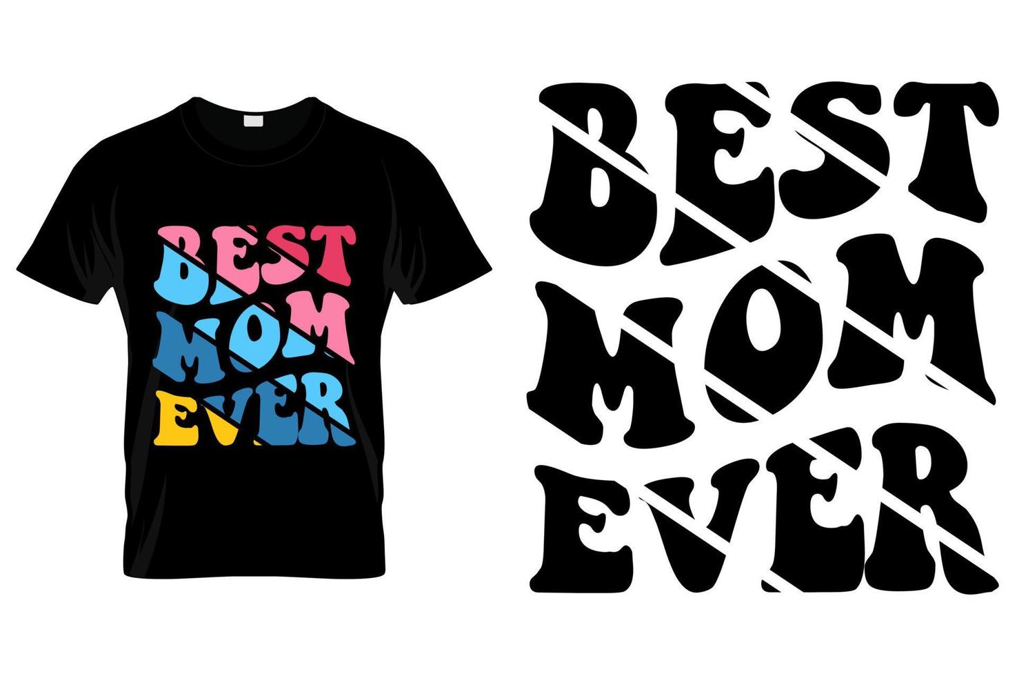 typografi mamma t-shirt design vektor mor dag citat
