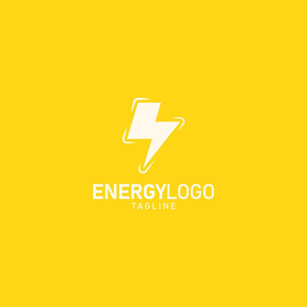 elektrisk energi varumärke företag logotyp enkel design vektor