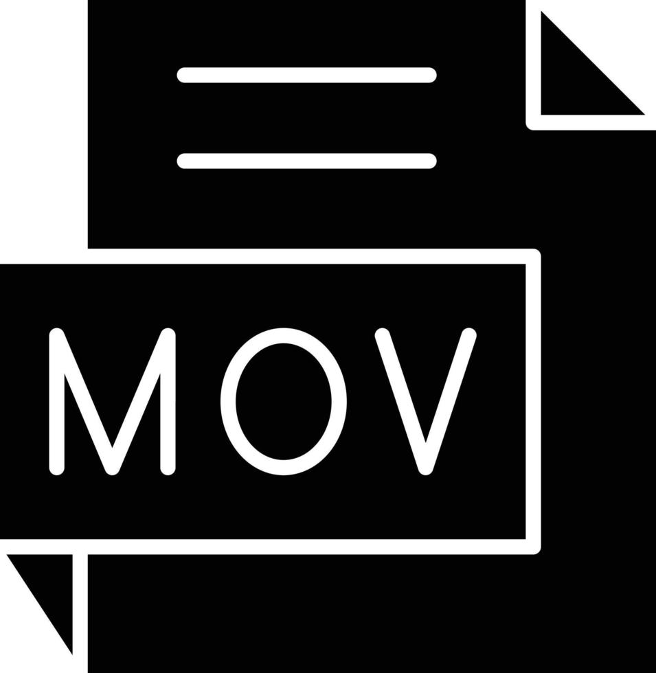 Vektor Design mov Symbol Stil