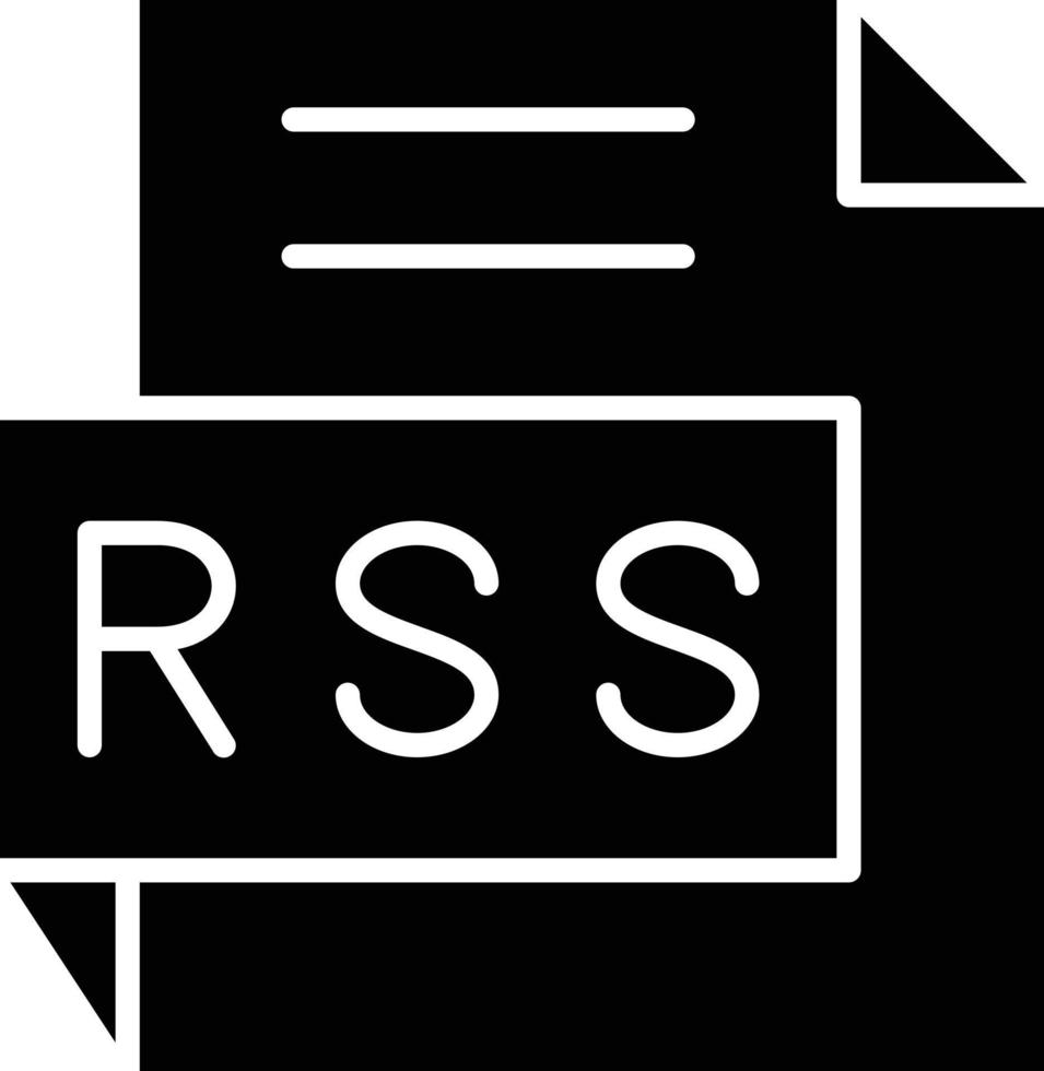 Vektor Design rss Symbol Stil