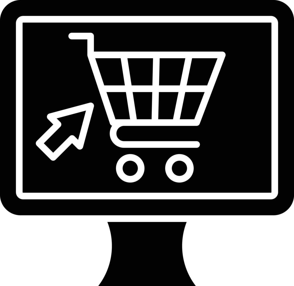 Vektor Design E-Commerce Symbol Stil