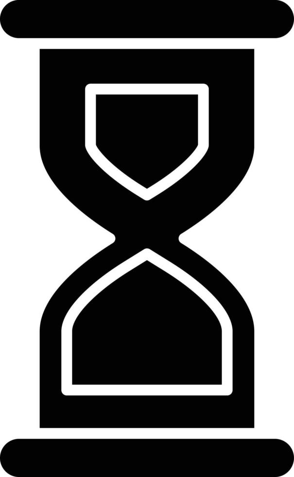 Vektor Design Sanduhr Symbol Stil