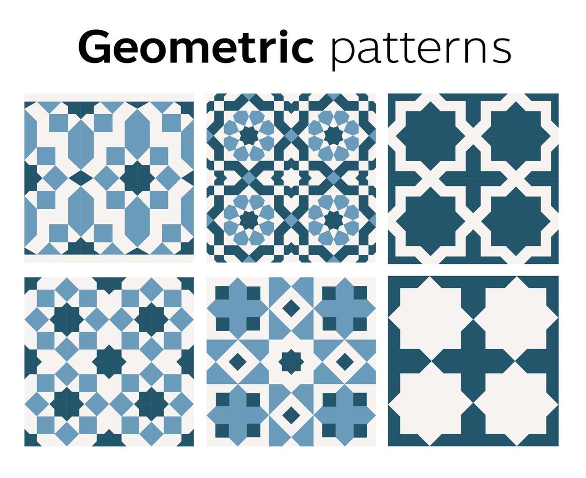 geometriska mönster design i vektorillustration vektor