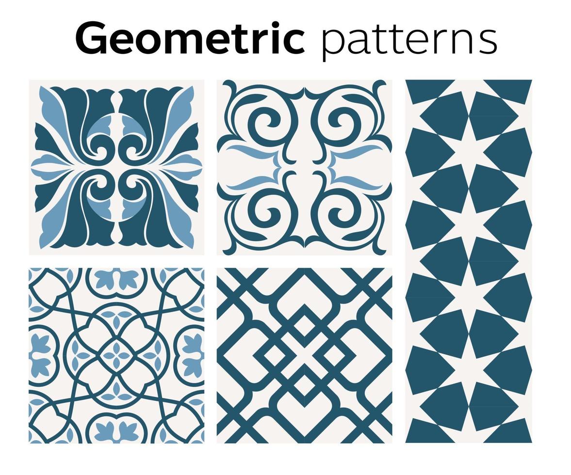 geometrisches Musterdesign in der Vektorillustration vektor