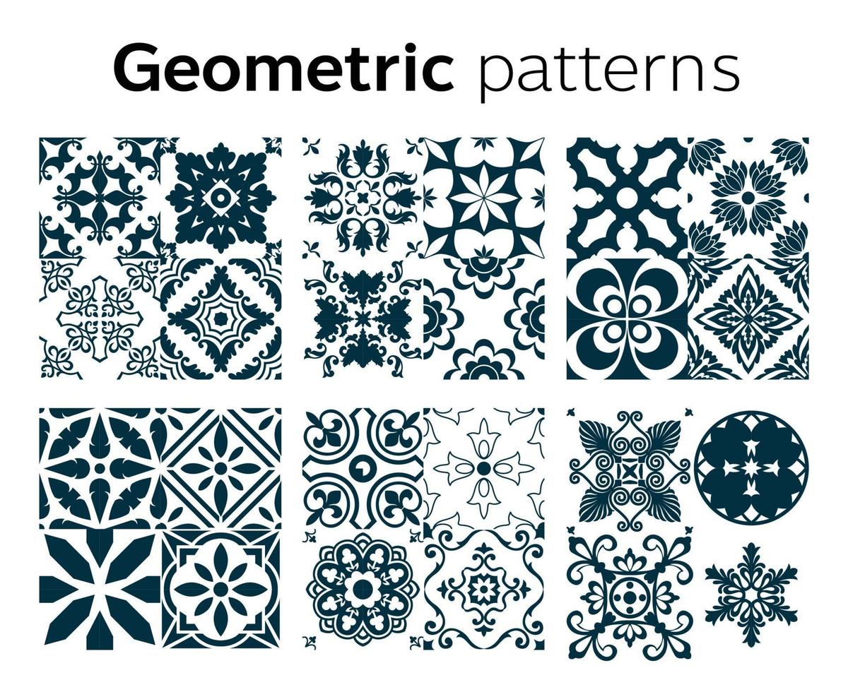 geometrisches Musterdesign in der Vektorillustration vektor