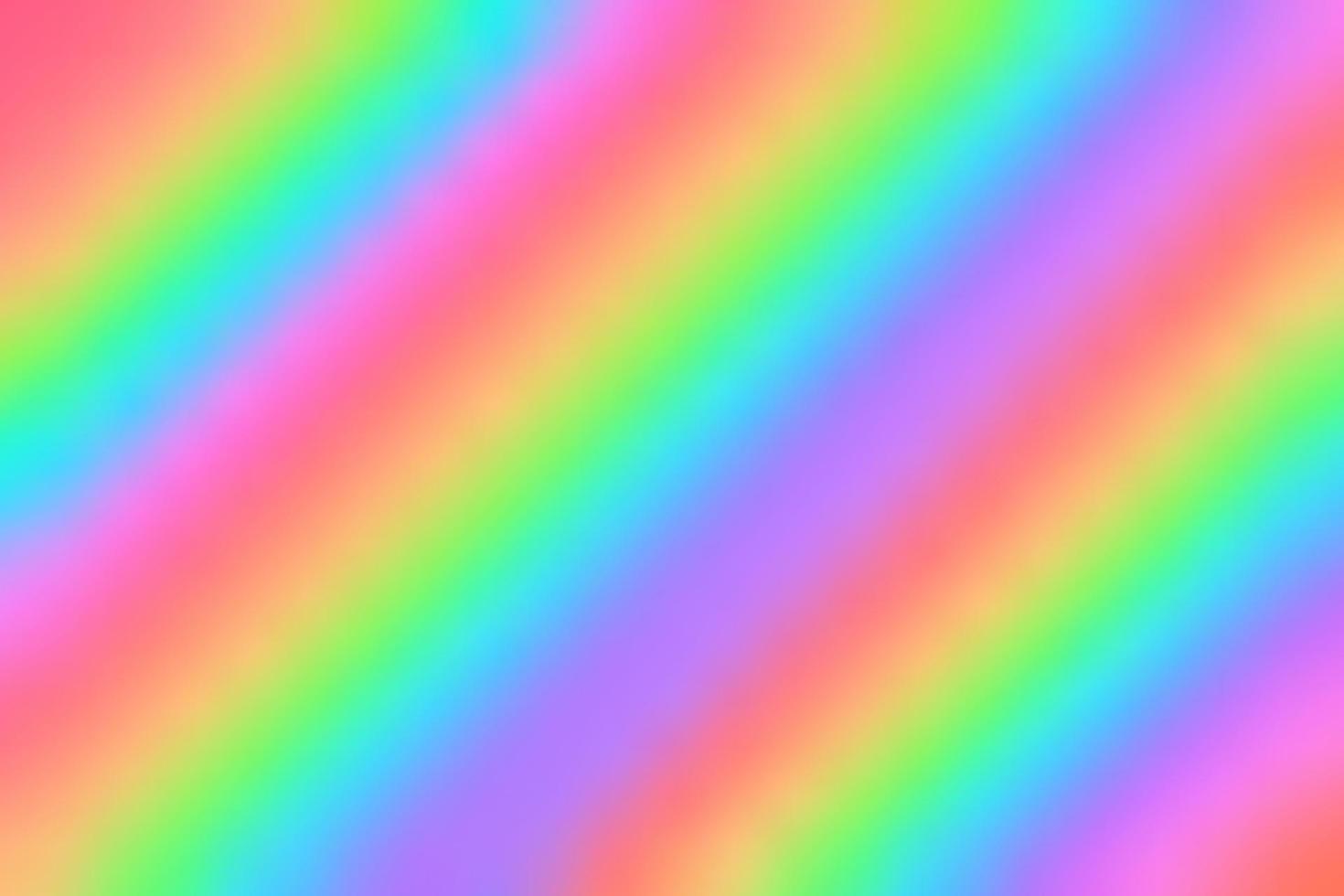 regnbåge lutning bakgrund. abstrakt neon flerfärgad randig bakgrund. enhörning ljus suddig illustration. vektor