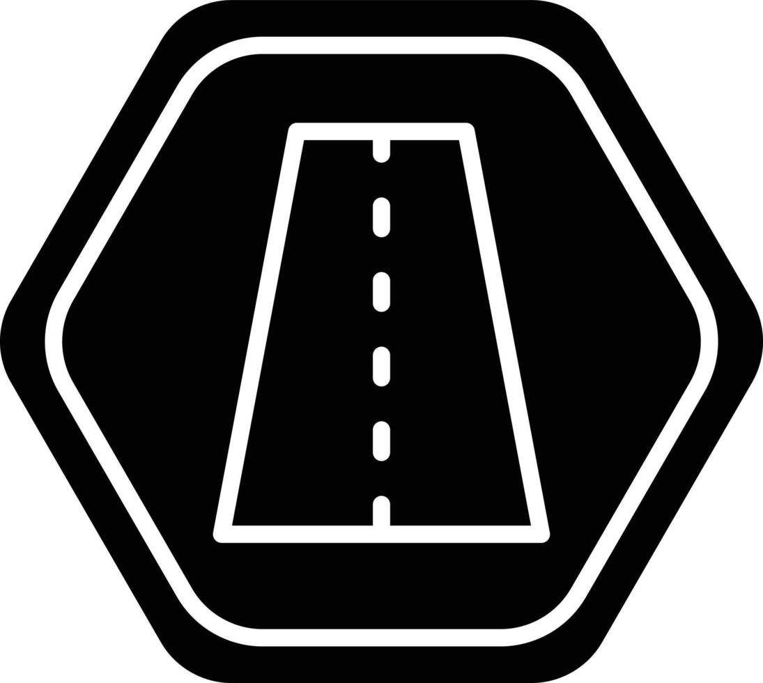 Vektor Design Fahrbahn Symbol Stil