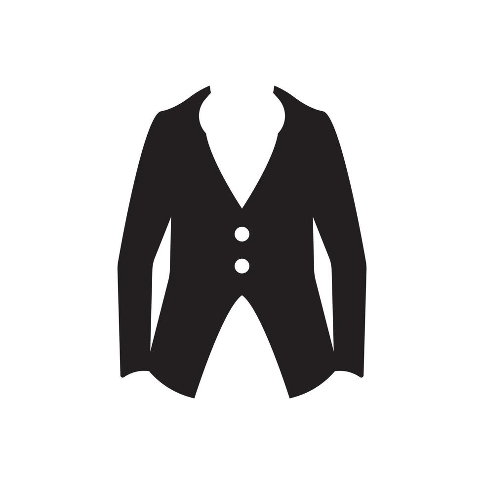 cardigan symbol ikon, logotyp illustration design mall vektor