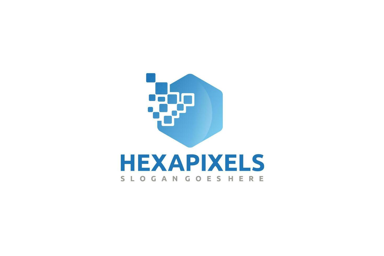 Pixel Logo vektor
