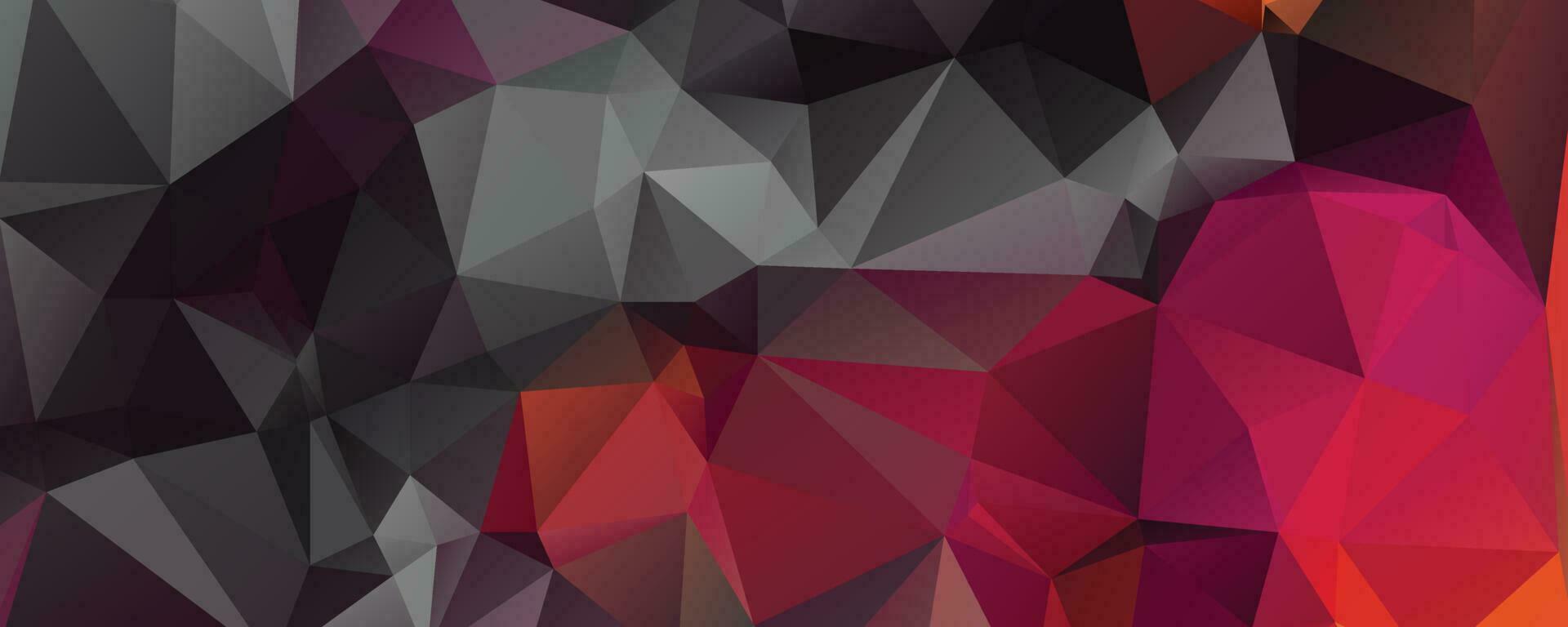 abstrakt Farbe Polygon Hintergrund Design, abstrakt geometrisch Origami Stil mit Gradient vektor