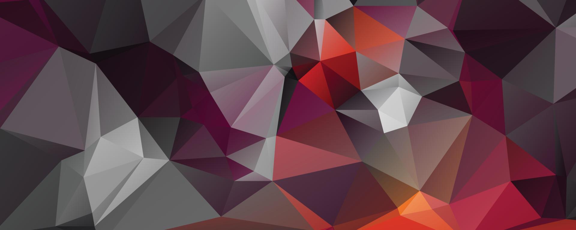 abstrakt Farbe Polygon Hintergrund Design, abstrakt geometrisch Origami Stil mit Gradient vektor