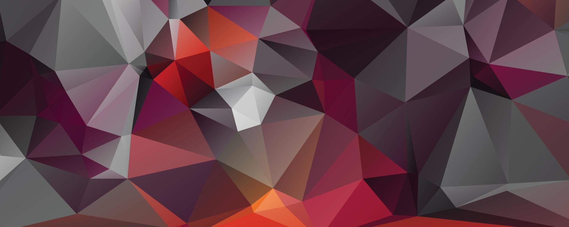 abstrakt Farbe Polygon Hintergrund Design, abstrakt geometrisch Origami Stil mit Gradient vektor