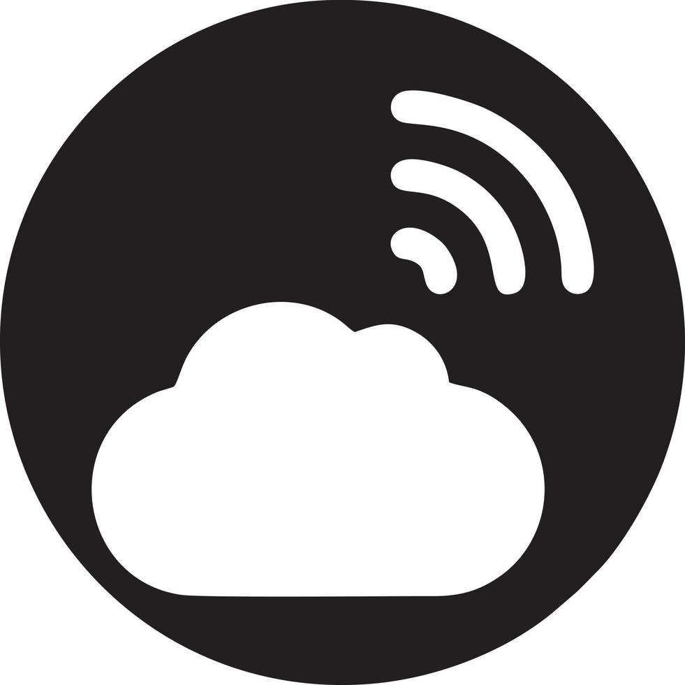 Signal Kommunikation Information Verbindung kabellos Symbol Symbol Vektor Bild, Illustration von das Netzwerk W-lan im schwarz Bild. eps 10