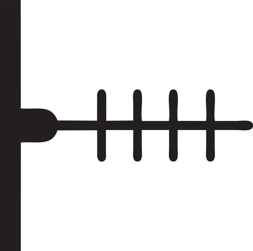 signal kommunikation information förbindelse trådlös ikon symbol vektor bild, illustration av de nätverk wiFi i svart bild. eps 10