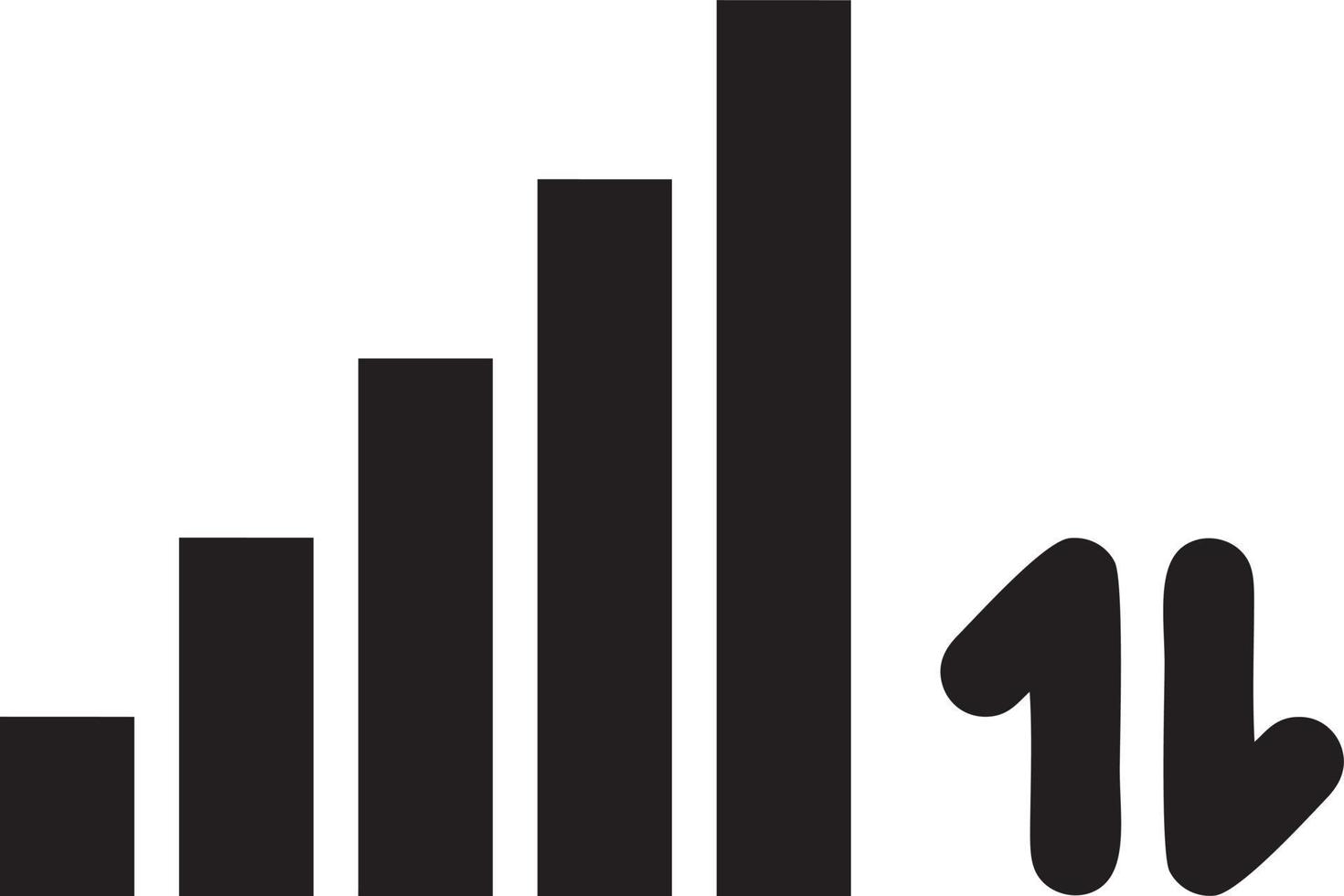 signal kommunikation information förbindelse trådlös ikon symbol vektor bild, illustration av de nätverk wiFi i svart bild. eps 10