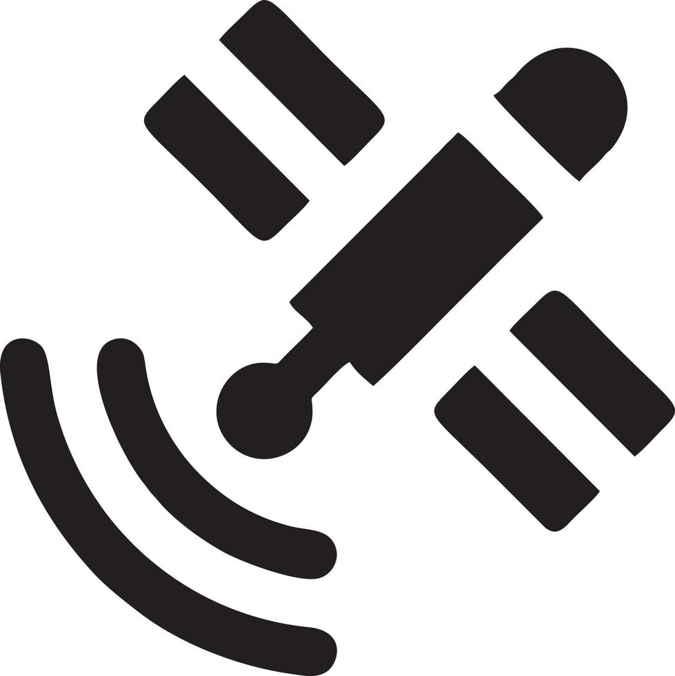 Signal Kommunikation Information Verbindung kabellos Symbol Symbol Vektor Bild, Illustration von das Netzwerk W-lan im schwarz Bild. eps 10