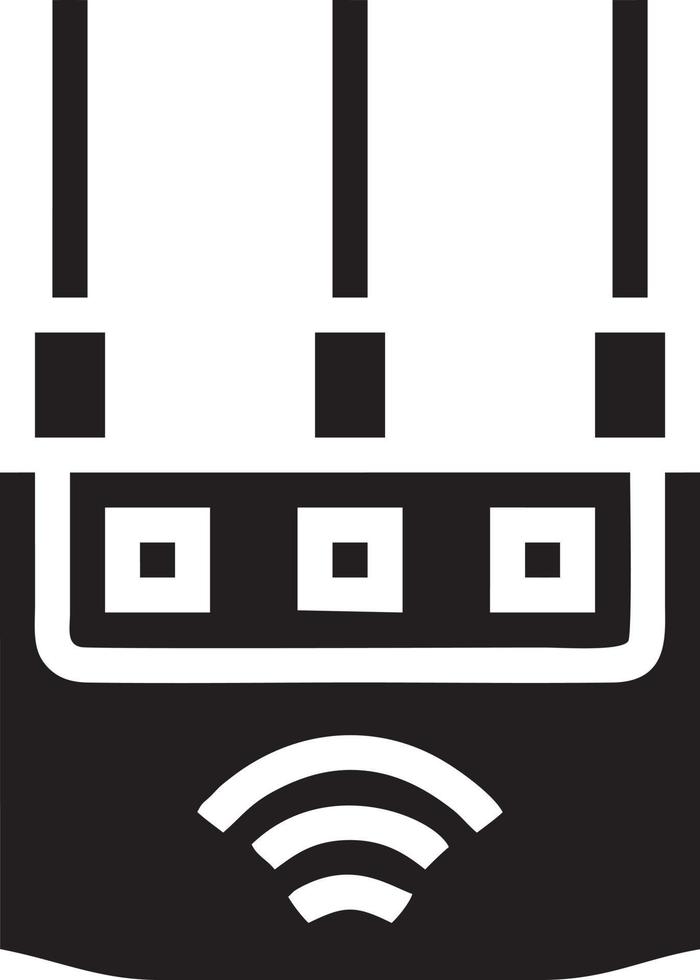 signal kommunikation information förbindelse trådlös ikon symbol vektor bild, illustration av de nätverk wiFi i svart bild. eps 10